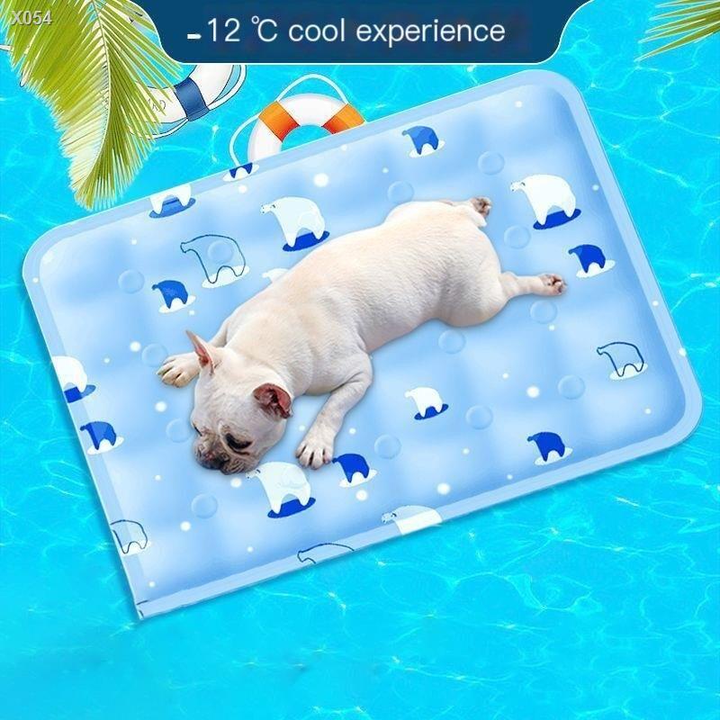 X054แผ่นทำความเย็นPet Ice Pad Summer Cooling Sleeping With Dog Mat Mat Sleeping Mat Kennel Cat Summer Dog Mat Cat Mat