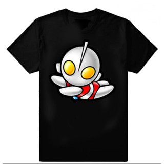 เสื้อแขนสั้น เสื้อไม่ต้องรีด 2020 New Style Ultraman Summer Short-Sleeved Round Neck Mens T-Shirt Cotton_05