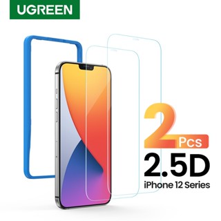 Ugreen ฟิล์มกระจกนิรภัยกันรอยหน้าจอ 2.5D สําหรับ iPhone 12 Pro Max Apple iPhone 12 Max