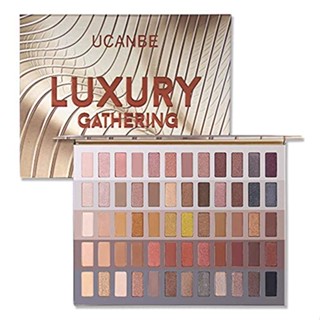 Ucanbe พาเลตต์อายแชโดว์ 60 สี สีเทา หลากสีสัน