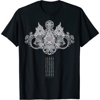 เสื้อยืด Thai SAK yant TATTOO muay Thai Art