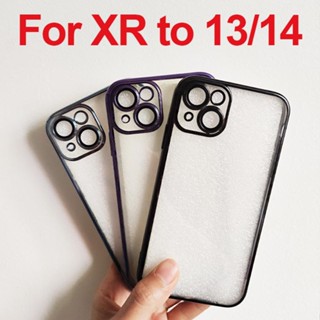 เคสป้องกันโทรศัพท์มือถือ สําหรับ DIY XR to 13 XR to 14 XR like 14 XR like 14 XR 13