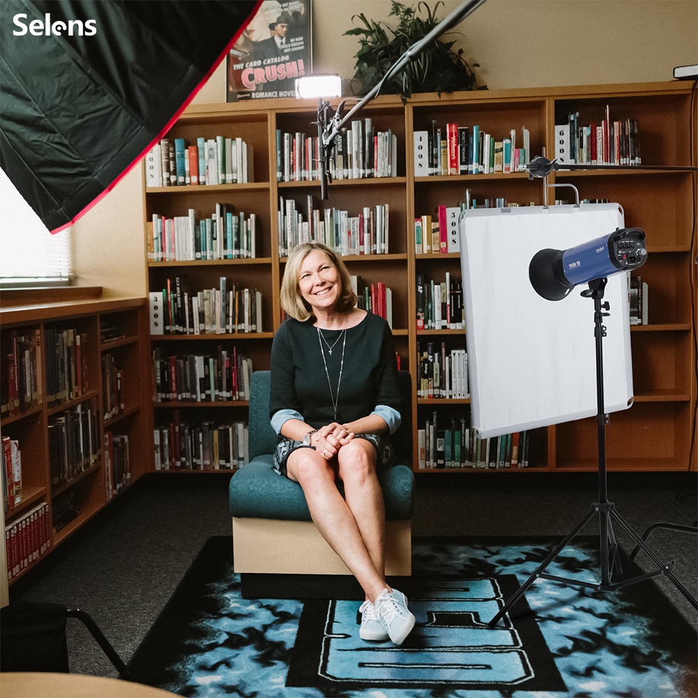 Selens กรอบอลูมิเนียมอัลลอยด์ Soft light สําหรับถ่ายภาพสตูดิโอ