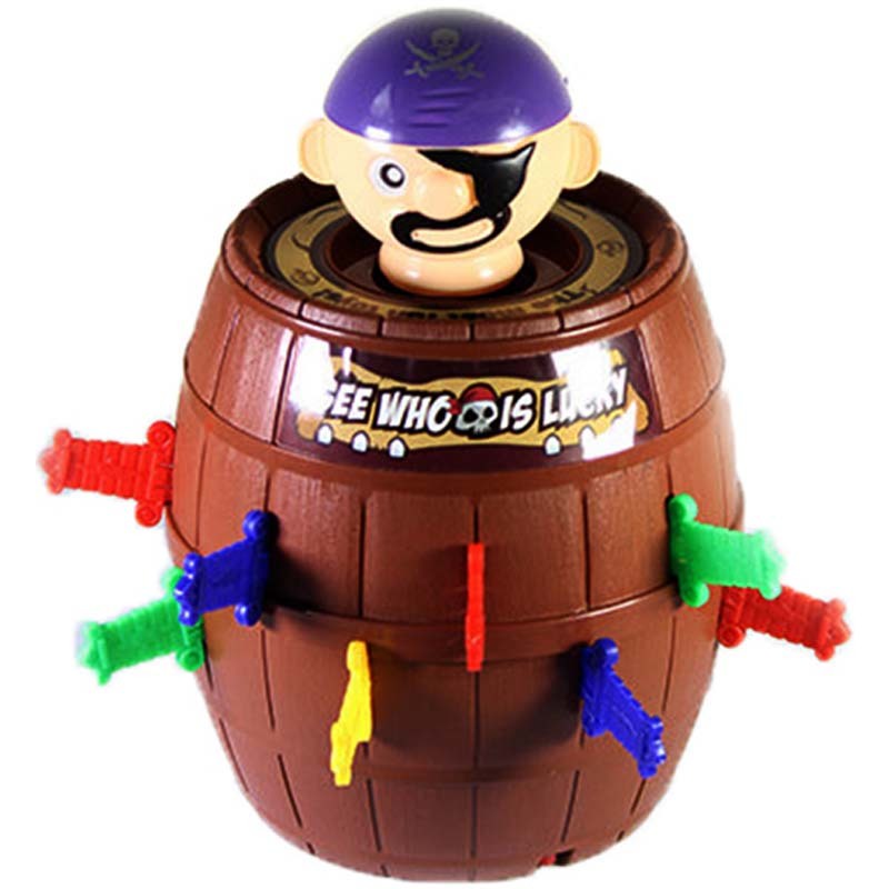 2 ใน 1 เกมเสี่ยงดวง เสียบถังโจรสลัดหรรษาพร้อมเกมรูเล็ต 2 in 1 Funny Lucky Stabbing Blackbeard Pirate