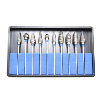 ♧ﺴ❀10pcs Dental Grinding Heads Tungsten Steel Teeth Polishing Burs Dental Lab Grinding Drill Grinder Dentistry Equipment