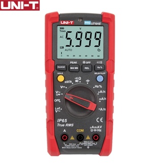 UNI-T  Profesional   Digital Multimeter Tester  เครื่องทดสอบมัลติมิเตอร์ดิจิทัล UT191T UT191E True RMS ช่วงอัตโนมัติ DMM 20A แอมมิเตอร์ 600V นับ 6000 DC AC