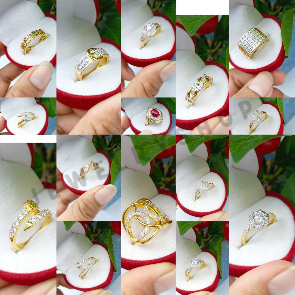 THAIJY15 K613 แหวนแฟชั่น*** แหวนฟรีไซส์**