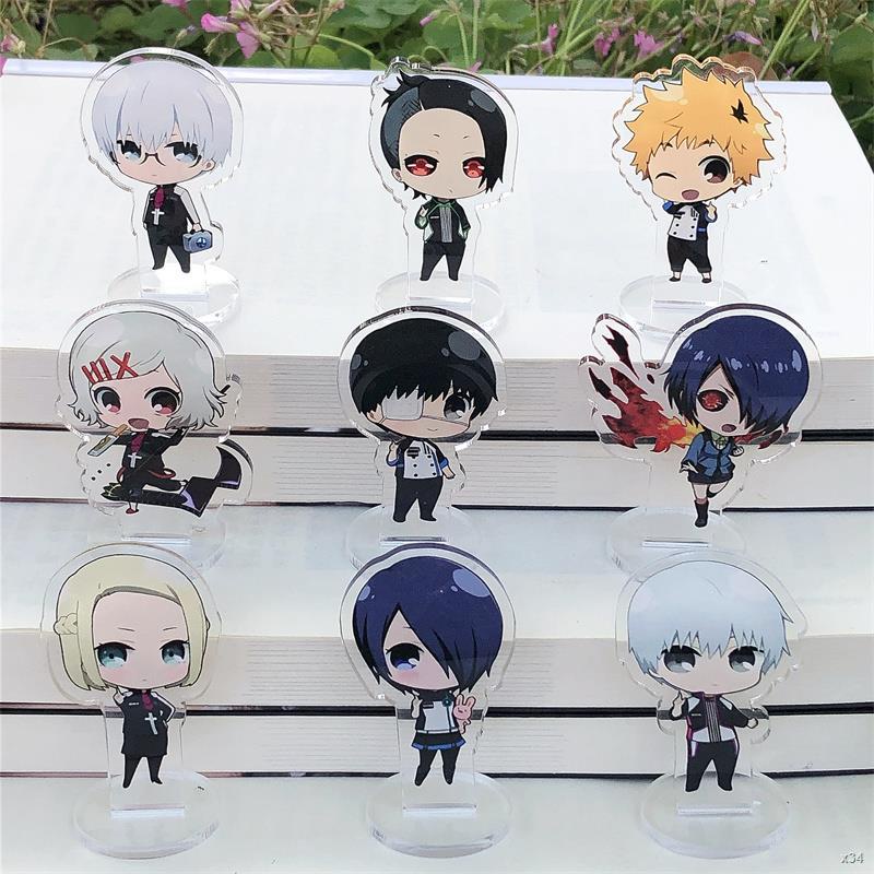 ขาตั้งอะคริลิกอะนิเมะ  Tokyo Ghoul Kaneki Ken Figure Keychain | Anime Acrylic Stand Figure Tokyo Gho