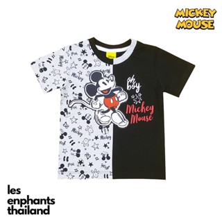 Mickey Mouse by เลซองฟอง 1W19F01 ( ) เสื้อยืดแขนสั้นเด็กชายลิขสิทธิ์ห้าง