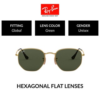 Ray-Ban Hexagonal - RB3548N 001 -sunglasses