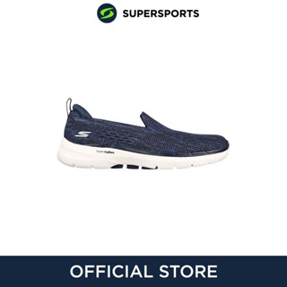 SKECHERS Go Walk 6 - Valerie รองเท้าลำลองผู้หญิง รองเท้าผ้าใบ