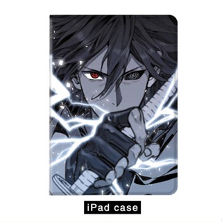 naruto Sasuke Uchiha เคสไอแพด air 3 4 5 mini 1/2/3/4/5/6 เคส ipad gen10 10.2 gen 7 8 9 2022 pro11 tri-fold case pen slot