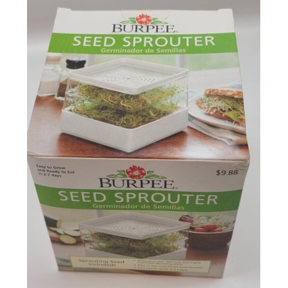 เมล็ด Burpee Seed Srouter Brand New with Box (Please Read the Instructions) ผักบุ้ง