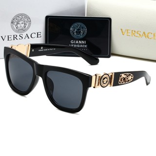 Versace2023 ใหม่ แว่นตากันแดดแฟชั่น กัน UV สไตล์อิตาลี สําหรับผู้ชาย และผู้หญิง เหมาะกับการขับขี่ ช้อปปิ้ง 8369