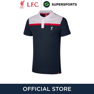 LIVERPOOL FOOTBALL CLUB Colour Block เสื้อโปโลผู้ชาย