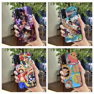 Tcl เคสป้องกันโทรศัพท์มือถือ แบบนิ่ม ลายวันพีช สําหรับ 20R 20AX 5G TCL 20E TCL Bremen 5G