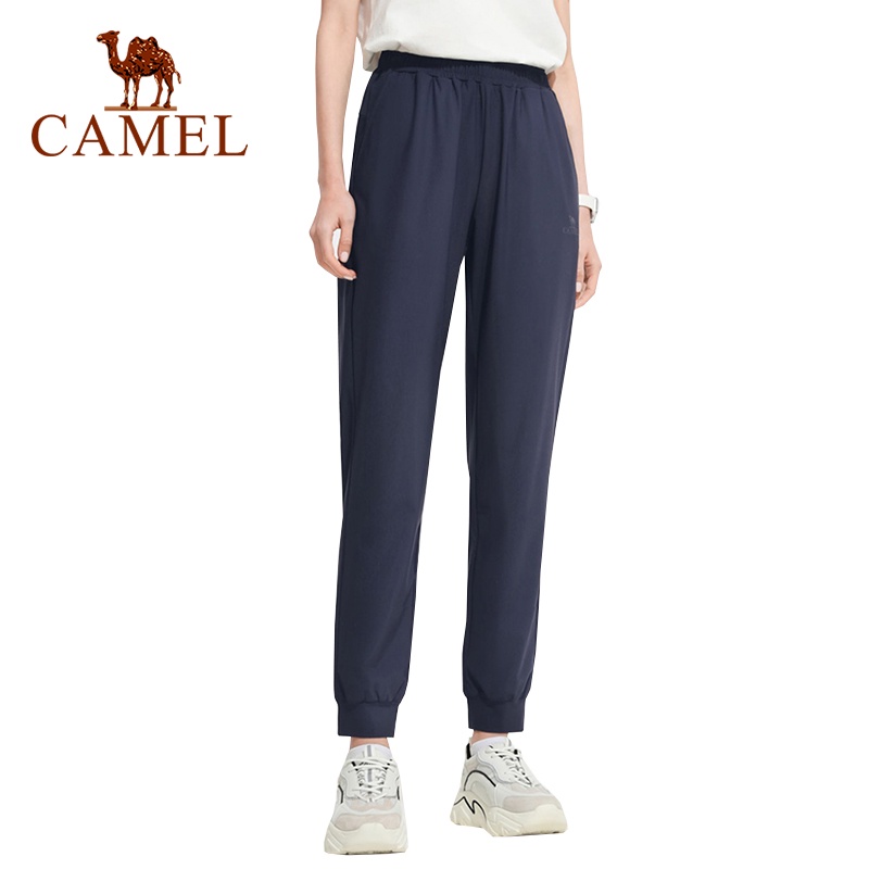 Camel กางเกงวอร์ม ทรงหลวม ใส่สบาย เหมาะกับการวิ่งจ๊อกกิ้ง เล่นกีฬา สําหรับผู้หญิง