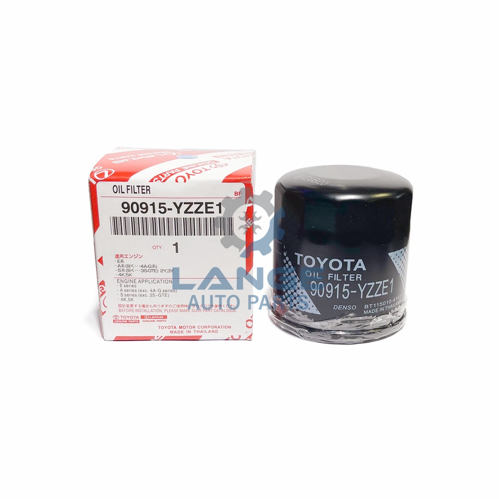 กรองน้ํามันเครื่องสําหรับTOYOTA wiggo 90915-YZZE1 , 90915-YZZJ1