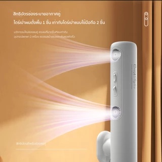 Coolastyler มอก.ไดร์เป่าผม ตั้งพื้น 1700W ปรับร้อนแรง เป่าผมไว ไม่ต้องถือให้เมื่อย มือว่าง เวลาว่าง