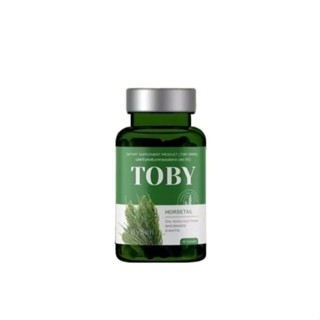 Toby Horsetail โทบี้ โฮร์สเทล หญ้าหางม้า 1กระปุก30ชอฟเจล ปัญหาผมร่วง บาง คัน ยาวช้า