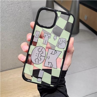 เคสโทรศัพท์มือถืออะคริลิค แบบแข็ง สีโปร่งใส สําหรับ iphone 14promax 11 13 12 7Plus 8 X XS Max