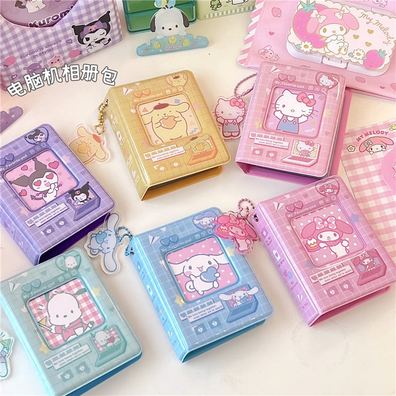 อัลบั้มเก็บรูปโพลารอยด์สไตล์น่ารัก ขนาด10ซม. อุปกรณ์เก็บรูปและการ์ด ทำDIYได้