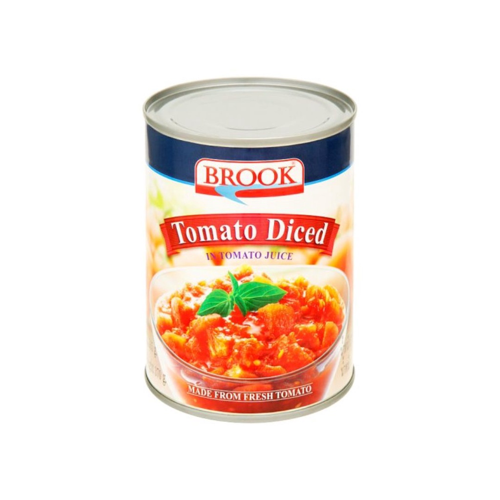 บรูค มะเขือเทศหั่นชิ้น  ขนาด  565g. หยกออนไลน์