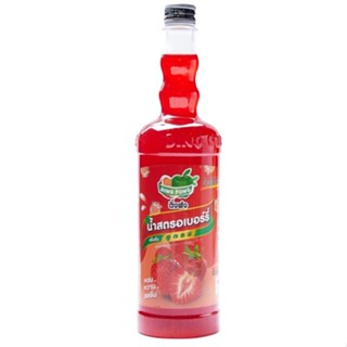 ติ่งฟง น้ำหวานรสสตรอเบอรี่ 760ml. หยกออนไลน์
