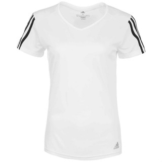 Adidas เสื้อ RUNNING 3-STRIPES TEE (CZ7571)