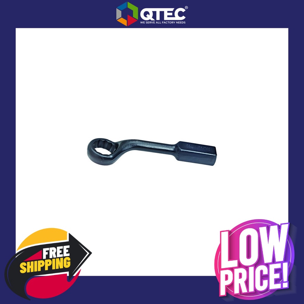 (ส่งฟรี) HEAVY-DUTY OFFSET STRIKING WRENCH 55 MM - 12 POINT