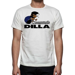 เสื้อยืดผ้าฝ้ายพิมพ์ลาย GILDAN ขายดี เสื้อยืดลําลอง แขนสั้น พิมพ์ลาย J Dilla Jay Dee Donuts ใส่สบาย สําหรับผู้ชาย