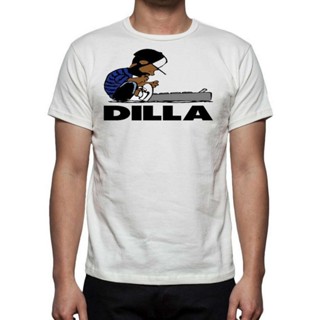 เสื้อยืดผ้าฝ้ายพิมพ์ลาย GILDAN ขายดี เสื้อยืดลําลอง แขนสั้น พิมพ์ลาย J Dilla Jay Dee Donuts ใส่สบาย สําหรับผู้ชาย