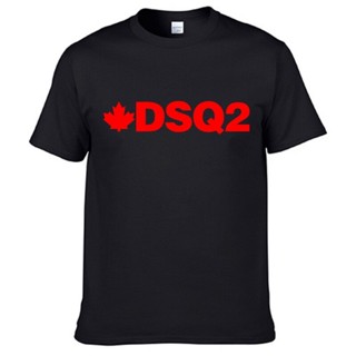 Dsq2 แบรนด์เสื้อยืด ผู้ชาย / ผู้หญิง ฤดูร้อนใหม่ แขนสั้น ผ้าฝ้าย เสื้อยืดฮิปฮอป สตรีทแวร์ ฮาราจูกุ เสื้อยืดลําลอง โอเวอร