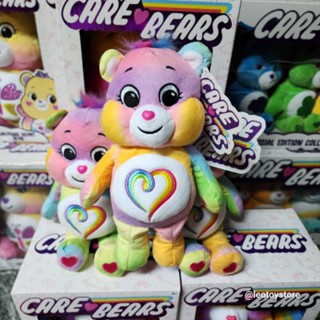 7" inches Care Bear Togetherness Bear ตุ๊กตาน้องหมีแคร์แบร์ ทูเกตเตอร์เนส สีรุ่งพาสเทลสดใส