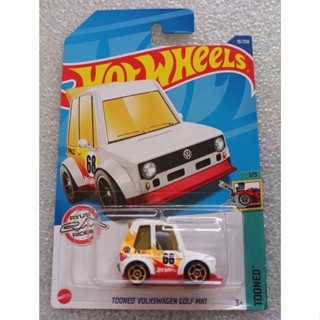 Hotwheels tooned volkswagen golf mk1