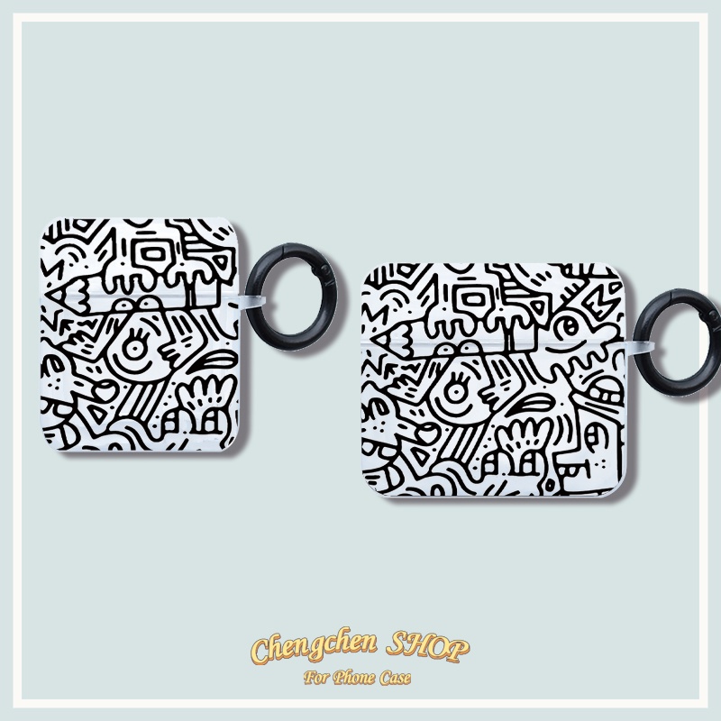 เคสหูฟัง ลายกราฟฟิตี้ สร้างสรรค์ สําหรับ AirPods Pro2 2023 AirPods3 AirPodsPro AirPods2gen