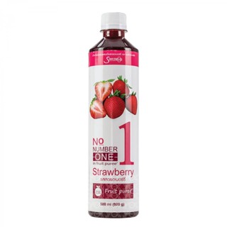 เชฟไอซ์พลัสวัน  น้ำหวานเข้มข้น  รสสตรอเบอร์รี่  600ml. หยกออนไลน์