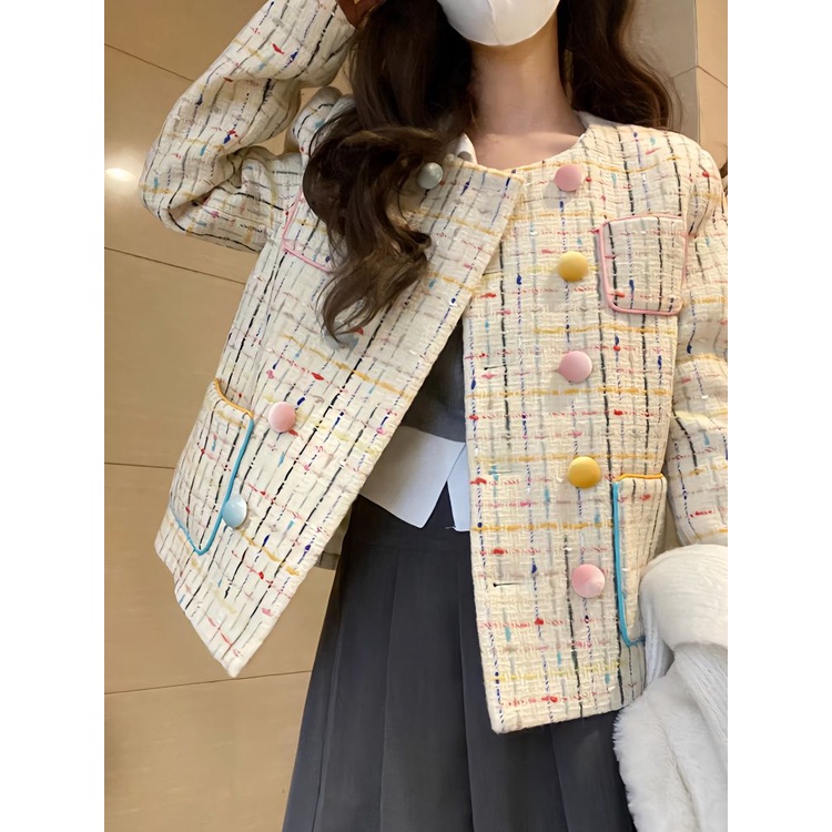 เสื้อสูท กันหนาว​ เสื้อคลุมแขนยาว มี 1 สี ใส่สวยดูแพงทันที สีสวยก