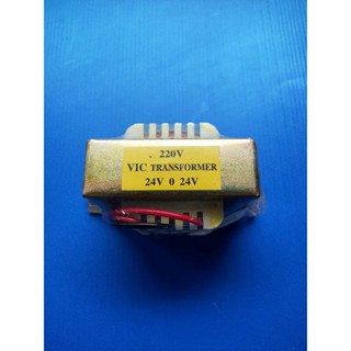 หม้อแปลงไฟฟ้า ขนาด 24V 0 24V/220V TRANSFORMER