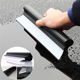 ซิลิโคนอ่อนนุ่มแบบไม่มีรอยขีดข่วน Handy Squeegee Car Water Wiper Clean Scraper