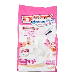 ดรีมมี่ ผงวิปปิ้งครีมมิกซ์ รสหวาน  500g.  หยกออนไลน์