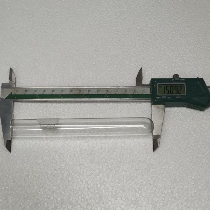 หลอดทดลองทนไฟ Pyrex test tube 9820 ขนาด 20×150, 20×170, 15×125, 15×150mm - รูปที่ 6