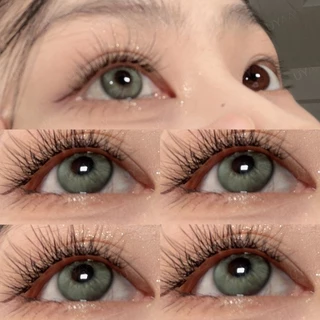 UYAAI คอนแทคเลนส์สีธรรมชาติ 14.2 มม. 2 ชิ้น/คู่