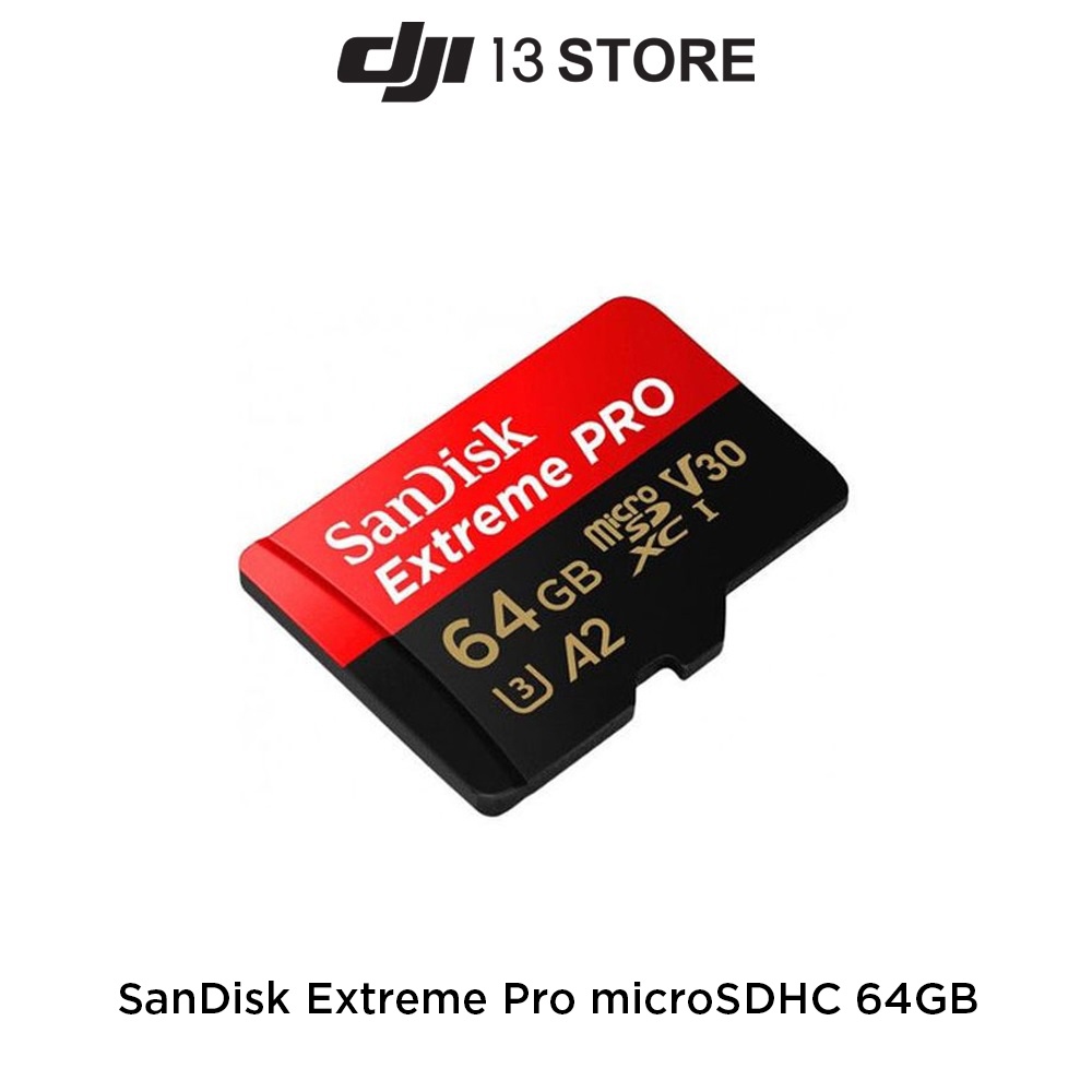 SanDisk Extreme Pro microSDXC 64GB V30 U3 C10 Read 200MB/s Write 90MB/s เมมโมรี่การ์ด 64GB รองรับ 4K