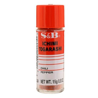 เอสแอนด์บี อิชิมิ โทการาชิ พริกแดงญี่ปุ่น S&amp;B Ichimi Togarashi Chilli Pepper 15g