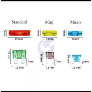 อุปกรณ์รถยนต์ ฟิวส์แท็ปมินิ mini fusetab แถมฟรี มินิฟิวส์15แอมป์ 1 ตัว