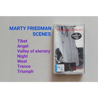 □มือ2 เทปเพลง marty friedman (มือกีตาร์วง Megadeth)□อัลบั้ม scenes (ลิขสิทธิ์แท้) (แนว rock).