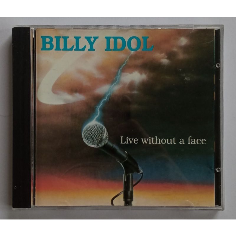 ซีดีเพลง BILLY IDOL Live Without A Face (Live/Concert) *RARE* CD Music