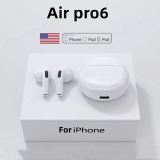 ใหม่ ของแท้ Air Pro 6 TWS หูฟังบลูทูธไร้สาย ไมค์พอด หูฟังอินเอียร์ สําหรับ Xiaomi