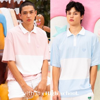 with.it.store - TPW0122 เสื้อโปโลปักดับบลิวเอช